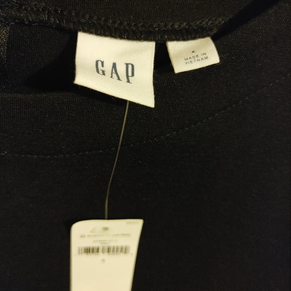 GAP Ponte Long Sleeve Ruffle-Hem Dress NWT - Picture 6 of 7